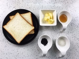 如何制作美味好吃的黄油蜂蜜吐司