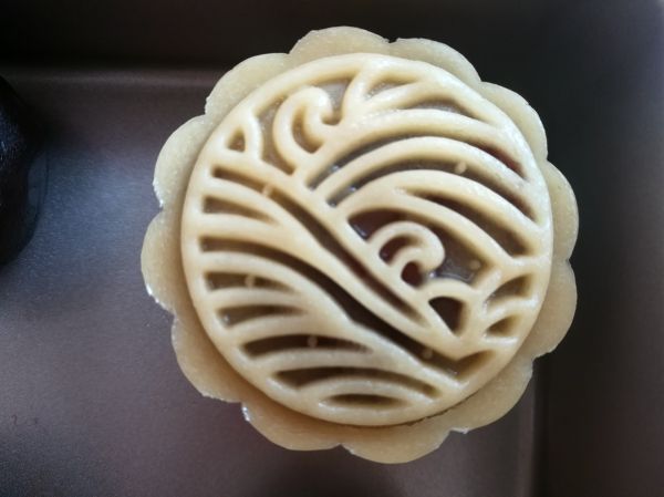 红豆沙蛋黄月饼