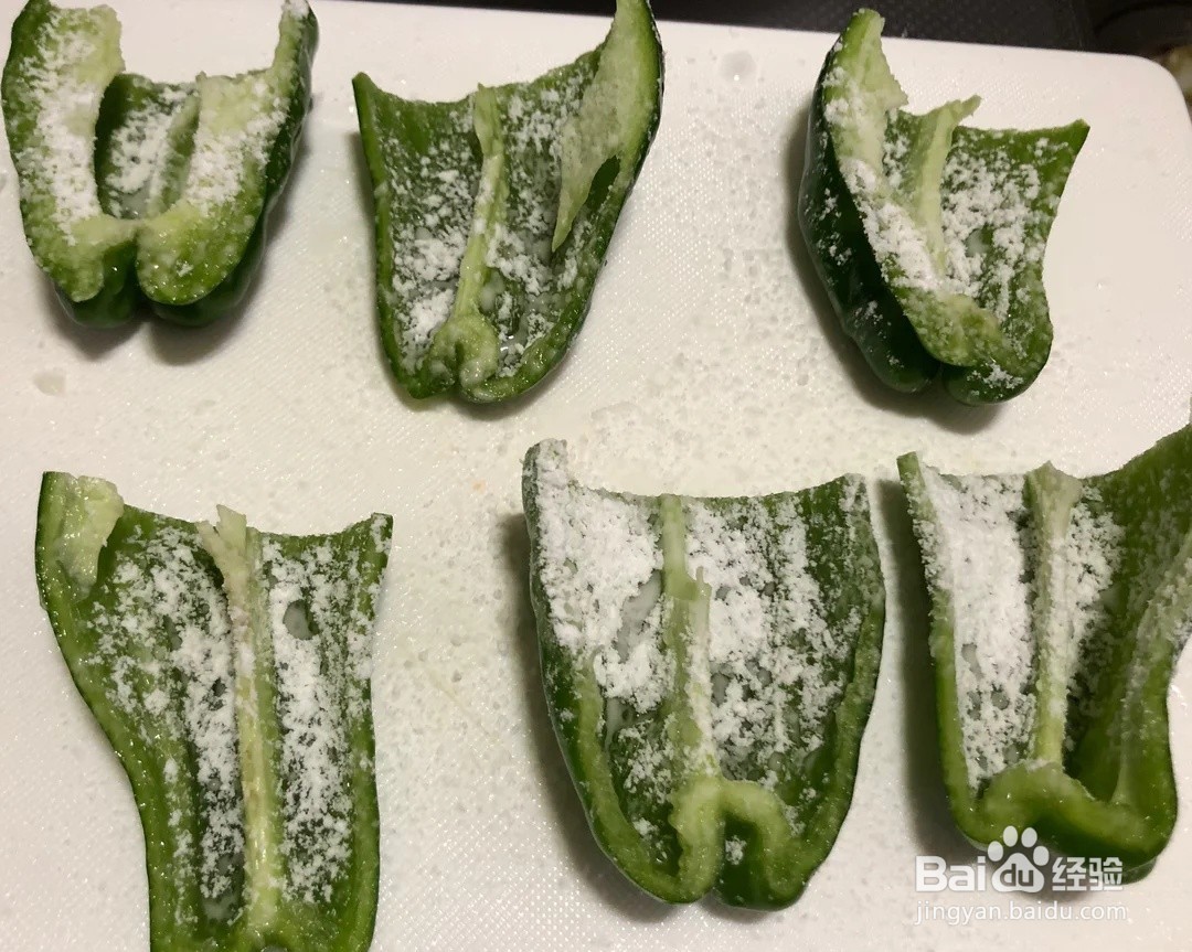 青椒塞肉的家常做法