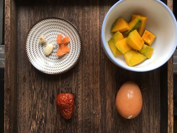 南瓜红枣鸡蛋糕