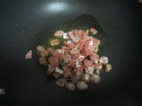 家乡青菜香肠饭的做法