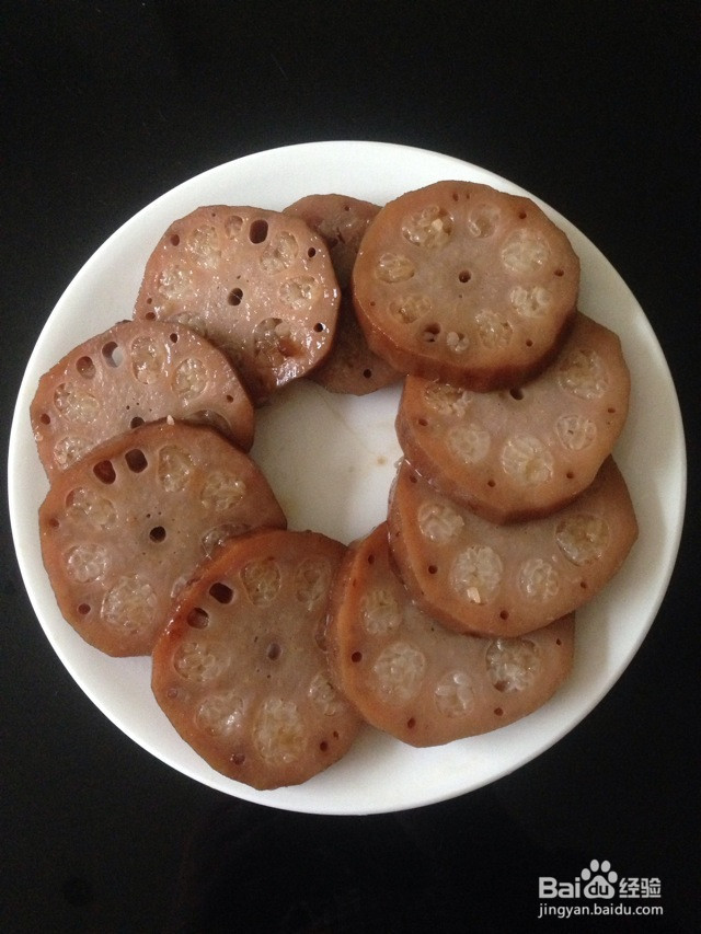 桂香甜糯藕的做法