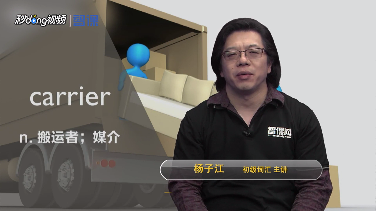 carrier单词讲解视频