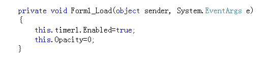 c#趣味开发之窗体颜色逐渐变深