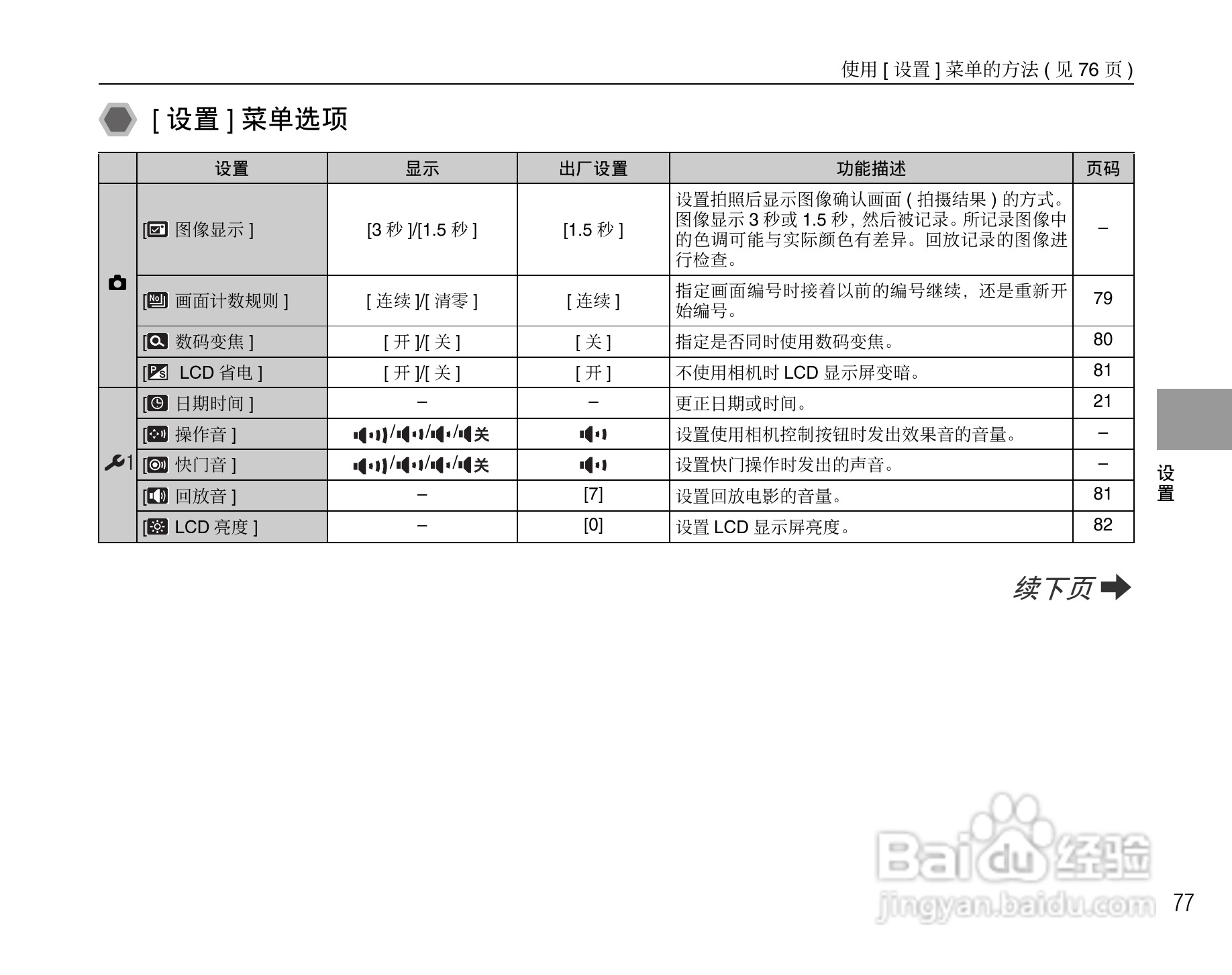 富士FinePix J50数码相机使用说明书:[8]
