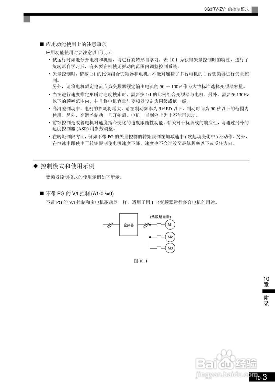 欧姆龙3G3RV-B430K-ZV1变频器说明书:[46]