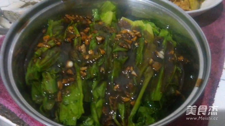 蒜蓉蚝油油麦菜