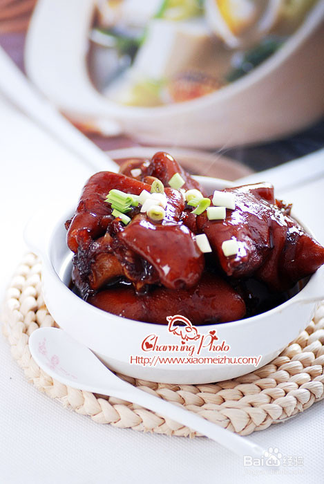 冰糖猪手的做法