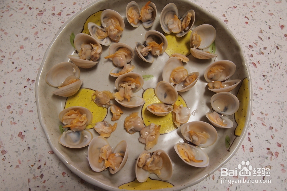 海鲜美食-蛤蜊炖蛋