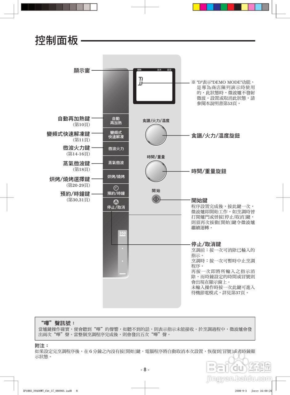 松下NN-CS598微波炉使用说明书:[1]