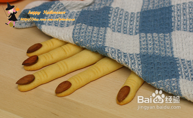 万圣节人气点心：女巫手指饼