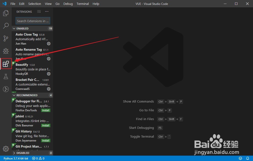 vs code怎么改中文