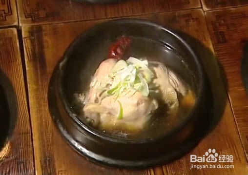 韩国国汤：参鸡汤的制作方法