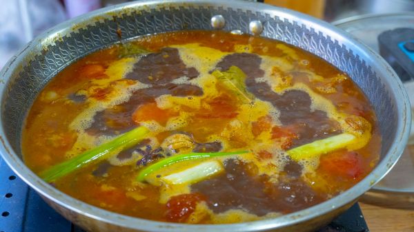 西红柿土豆焖牛腩