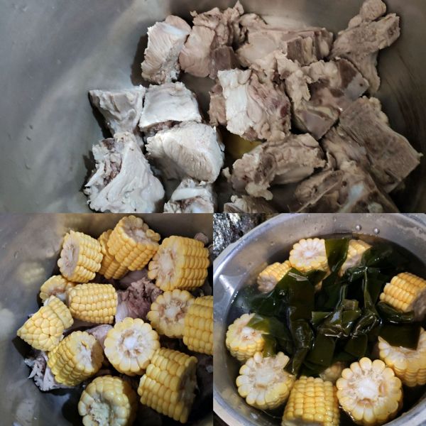 排骨海带玉米汤