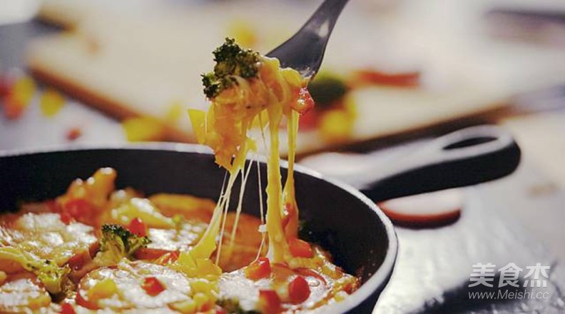 平底锅土豆泥披萨