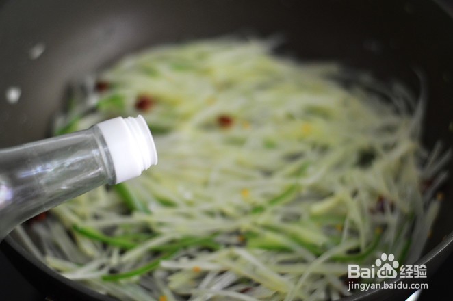 教你做醋溜土豆丝