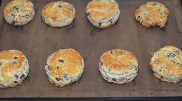 红豆司康的做法