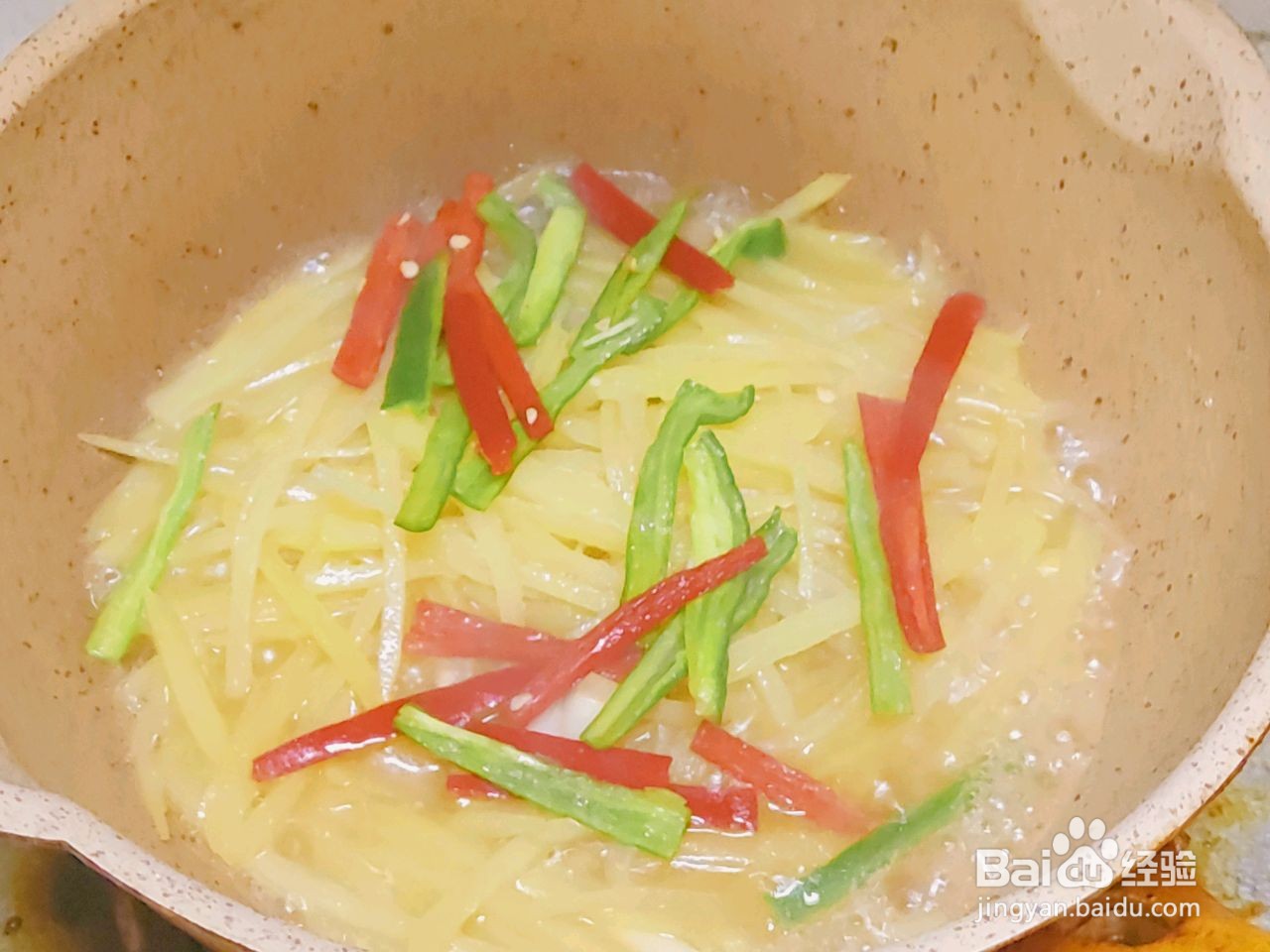 醋溜土豆丝的做法