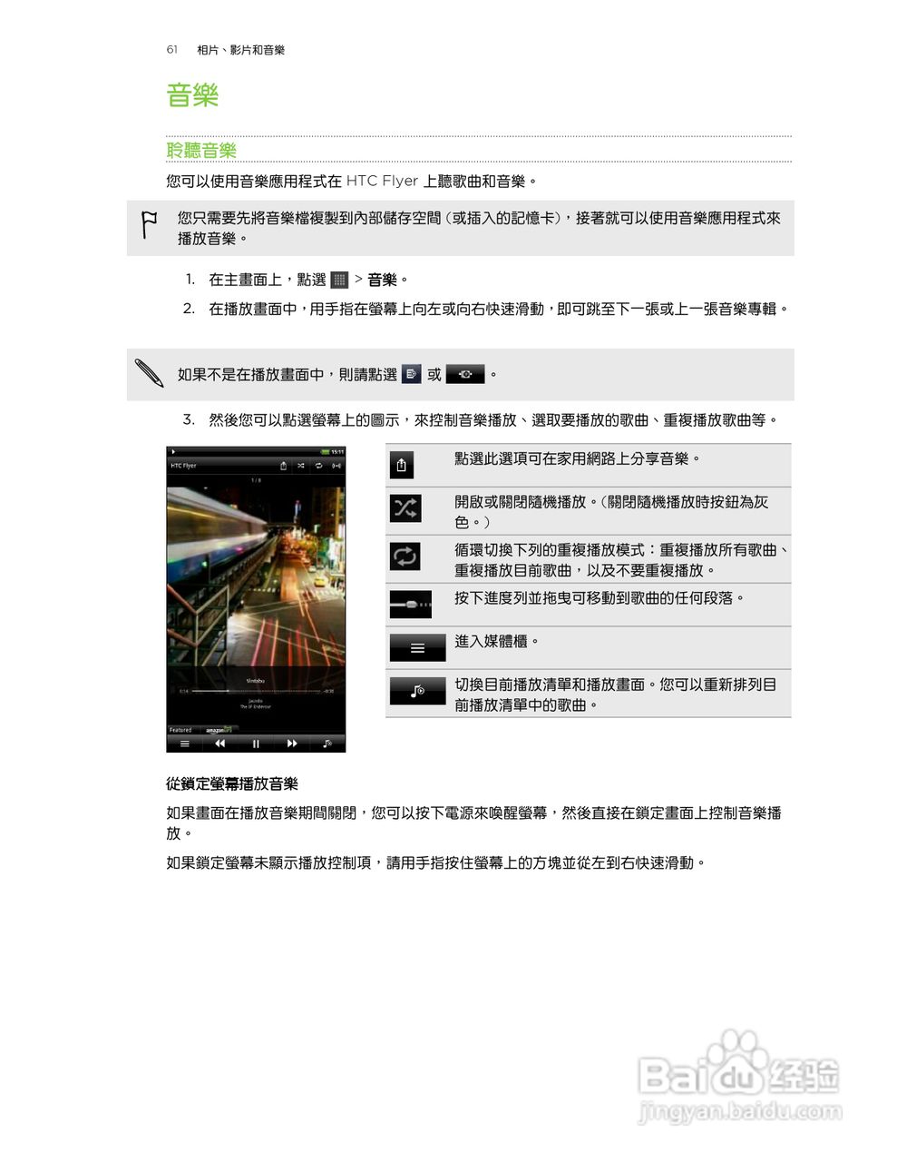 多普达HTC Flyer P512手机使用说明书:[7]