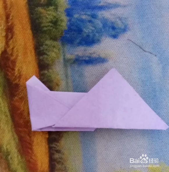 六角荷花元宝折法