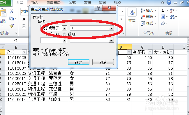 2010Excel技巧大全数据的自定义筛选