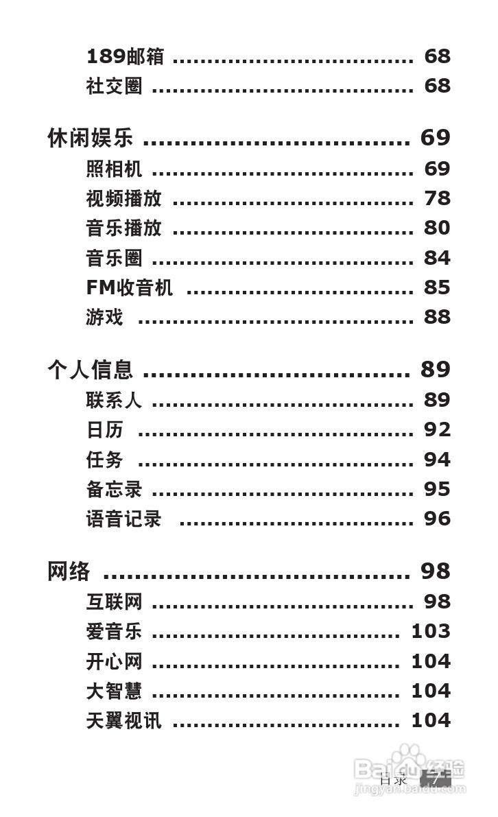 三星SCH-W689手机使用说明书:[1]