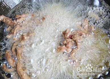 煸牛肉肉丝的做法