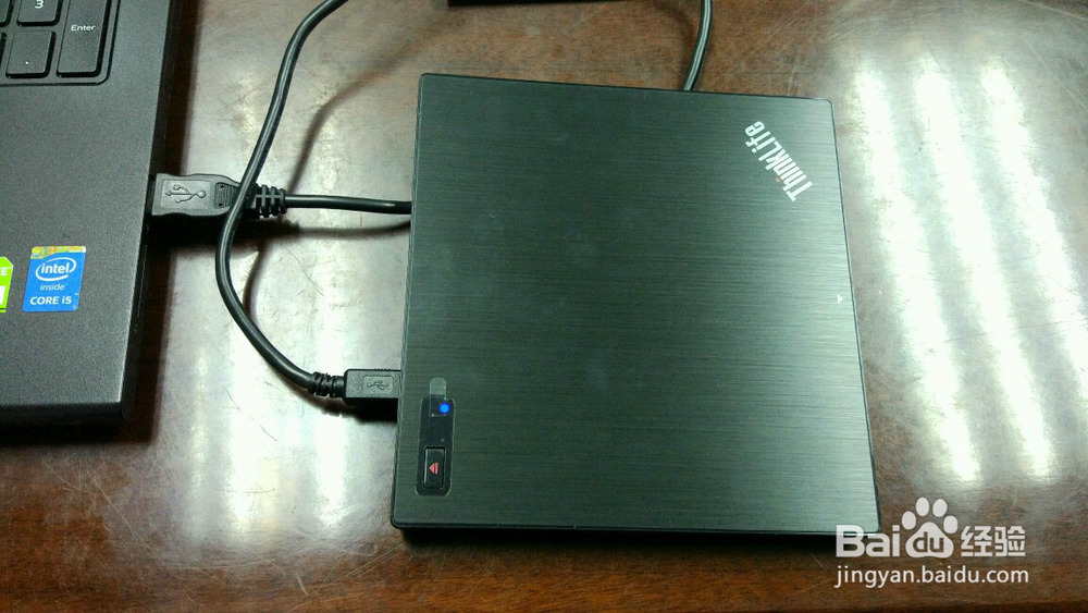 ThinkLife超薄刻录光驱功能使用