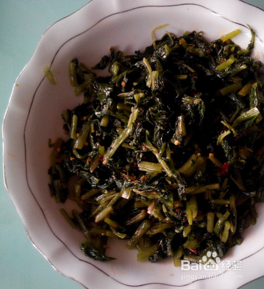 如何制作拌雪里蕻