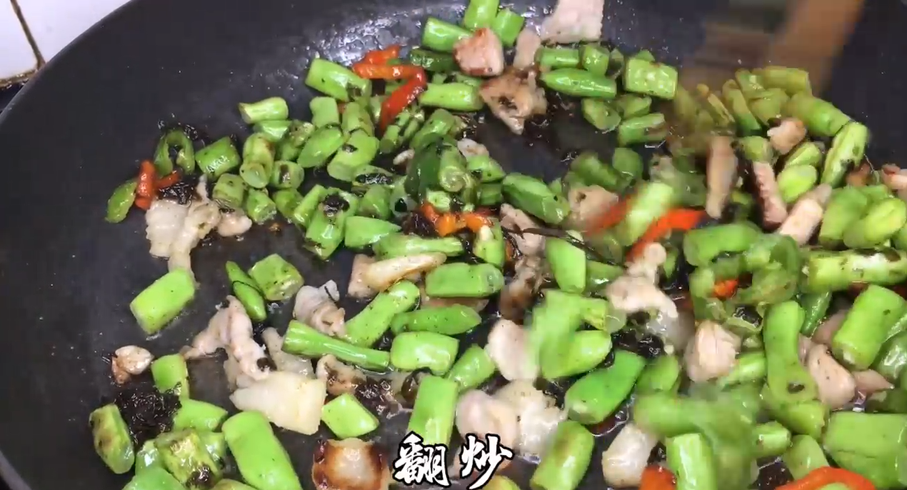 怎么做榄菜炒荷兰豆