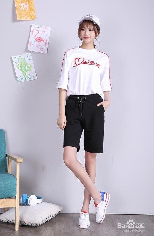 穿五分裤配什么鞋子