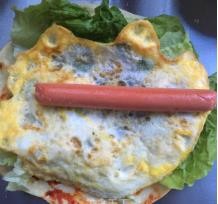 韩式辣酱鸡蛋卷饼