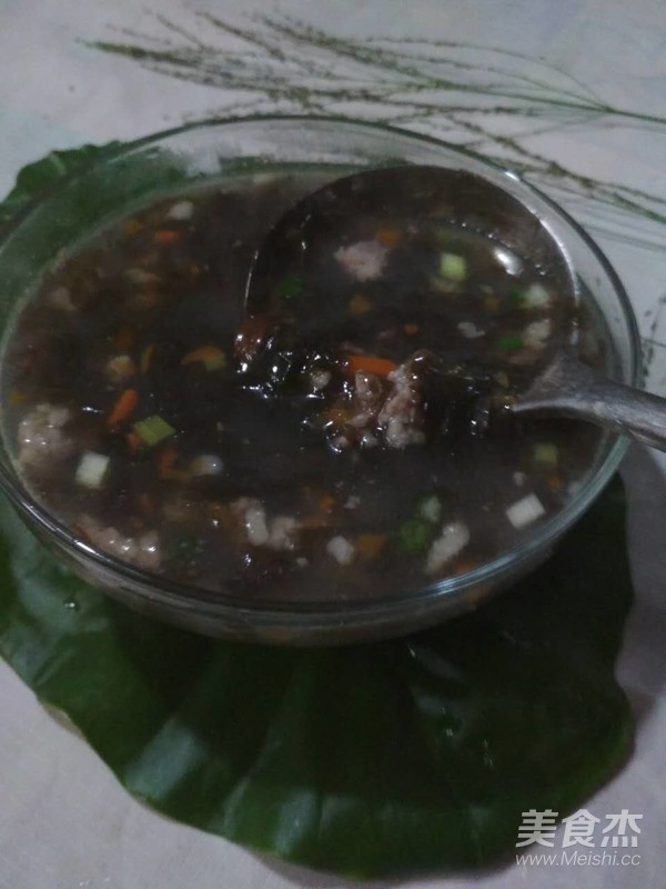 红萝卜紫菜汤