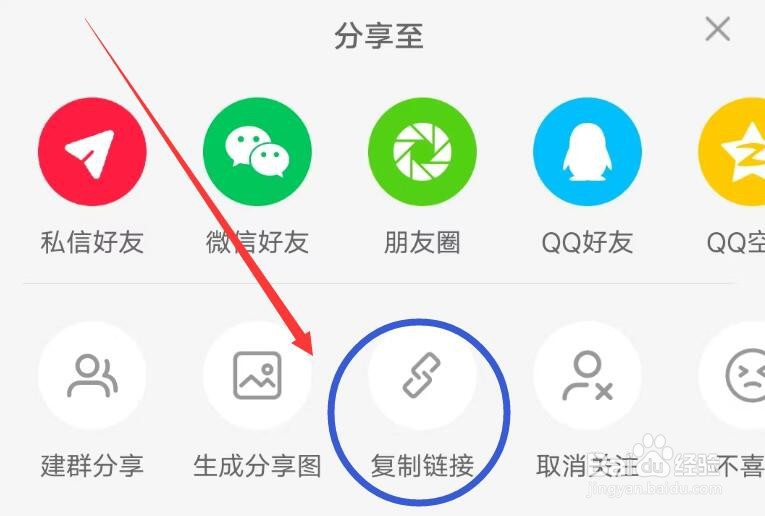 小红书的推荐内容怎么复制链接