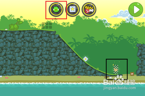 愤怒的小鸟捣蛋猪三星攻略