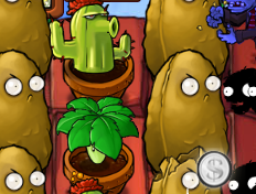 植物大战僵尸生存模式屋顶困难第五轮