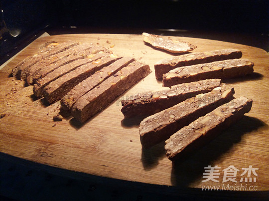 可可坚果意式脆饼Biscotti【低脂烘焙食谱】
