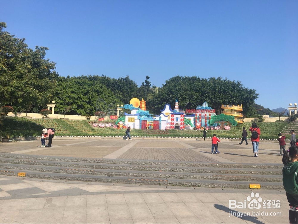 福州温泉公园花灯游