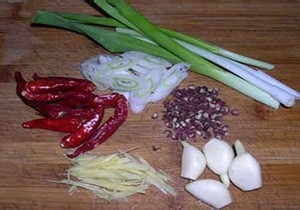 干锅旱鸭的制作方法