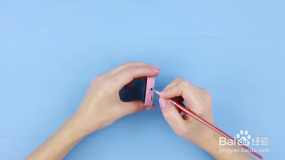 怎么做手表样式的补妆盒