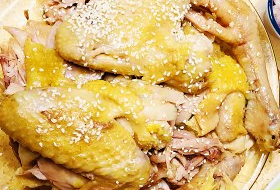 无水料理—葱油鸡的做法