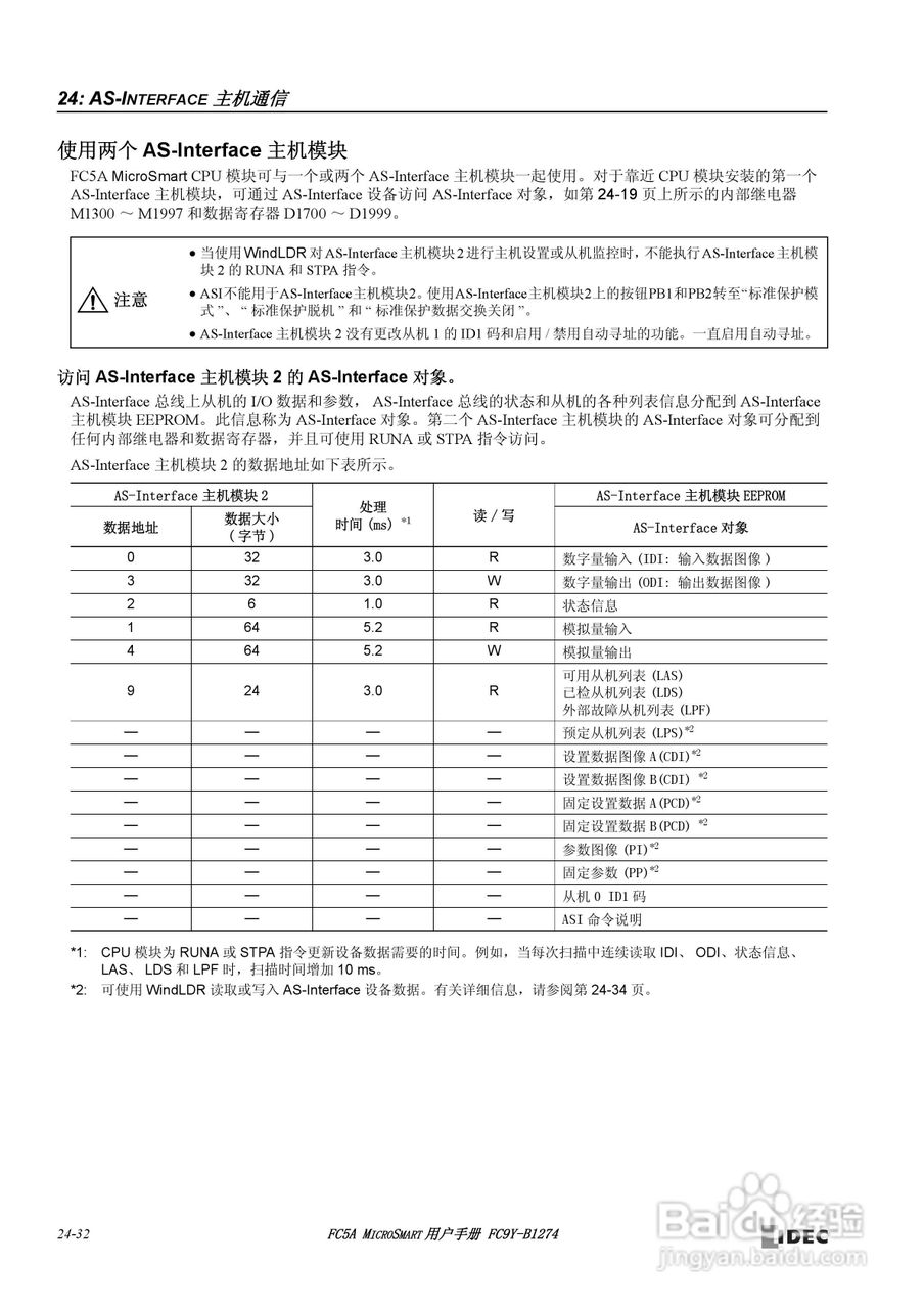 FC5A型可编程控制器_显示器使用说明书:[31]