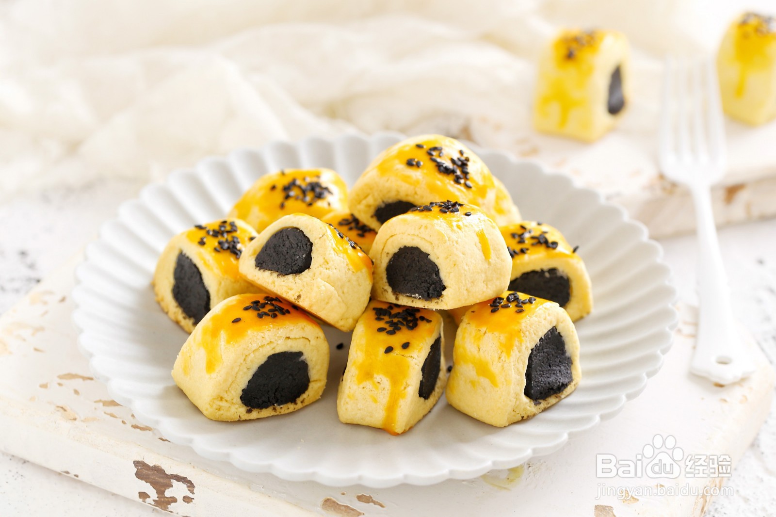 怎么做黑芝麻一口酥