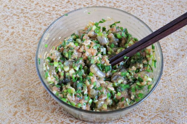 肉三鲜燕麦饺子