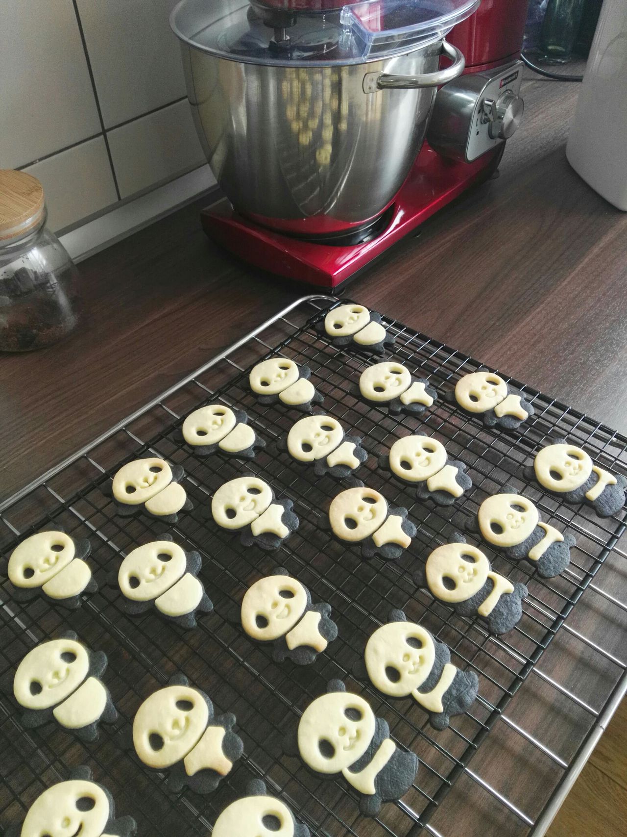 超美味的熊猫饼干，每一口都是满满的幸福！