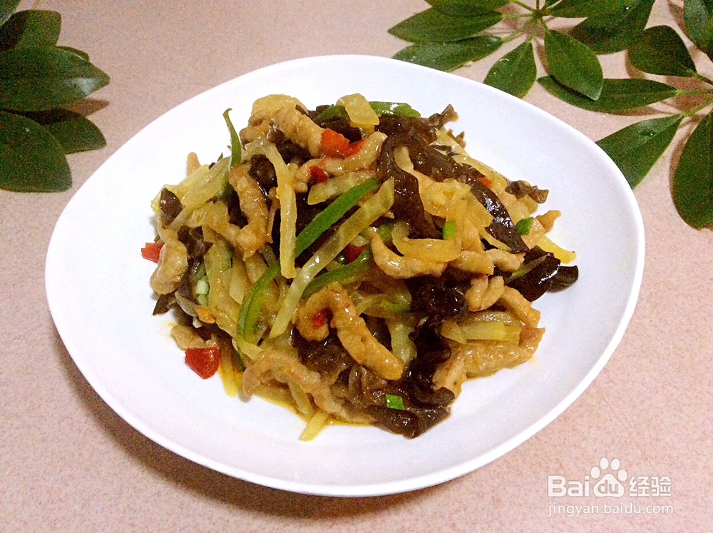 苤蓝鱼香肉丝的做法