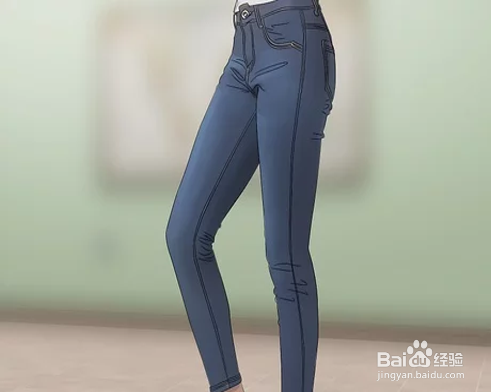 牛仔裤腰围改小步骤图