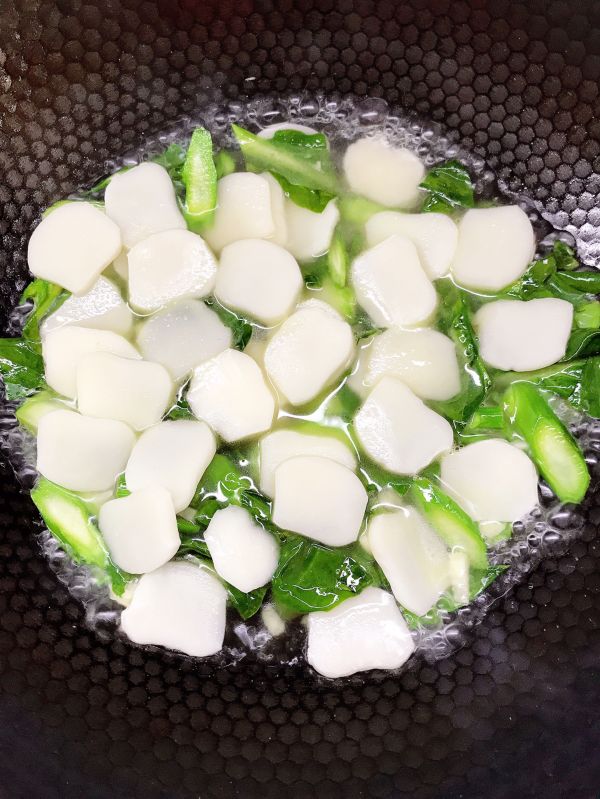 豇豆肉末炒年糕