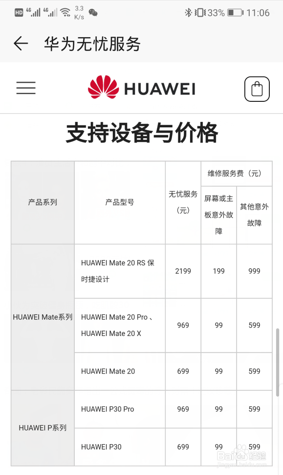 华为无忧服务是什么 怎么购买
